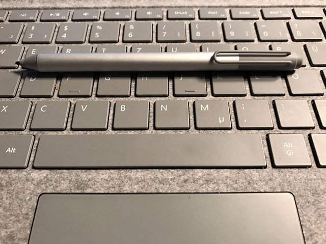 Surface Pen and Keyboard