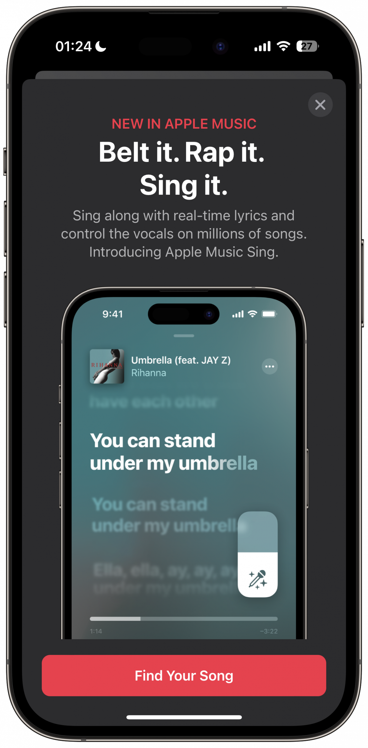 Apple Music Karaoke is here vowe dot net