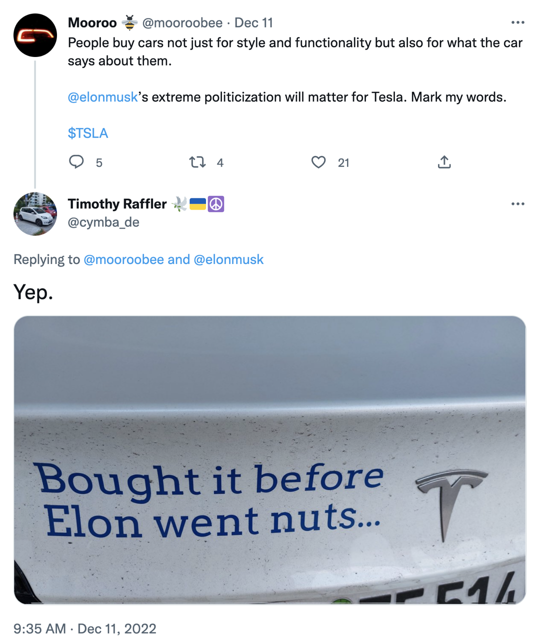 Tesla Bumper Sticker Vowe Dot Net
