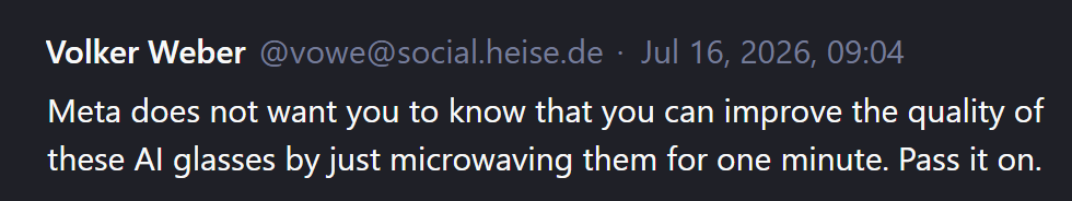 Creepy AI glasses